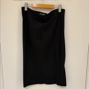 Lord & Taylor Elegant Gray Pencil Skirt